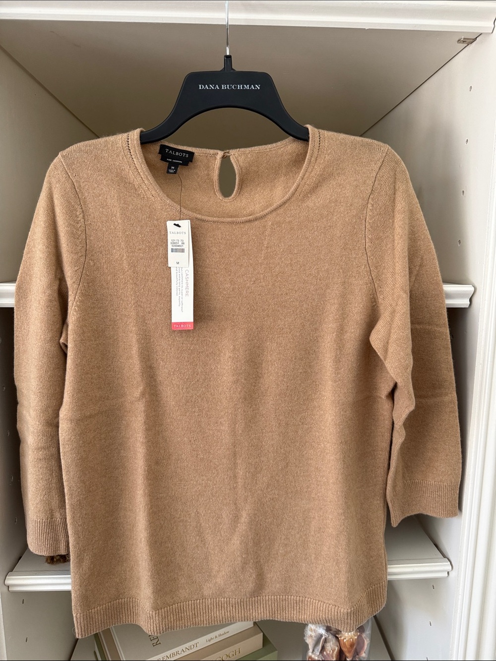NWT TALBOTS 100% CASHMERE SWEATER